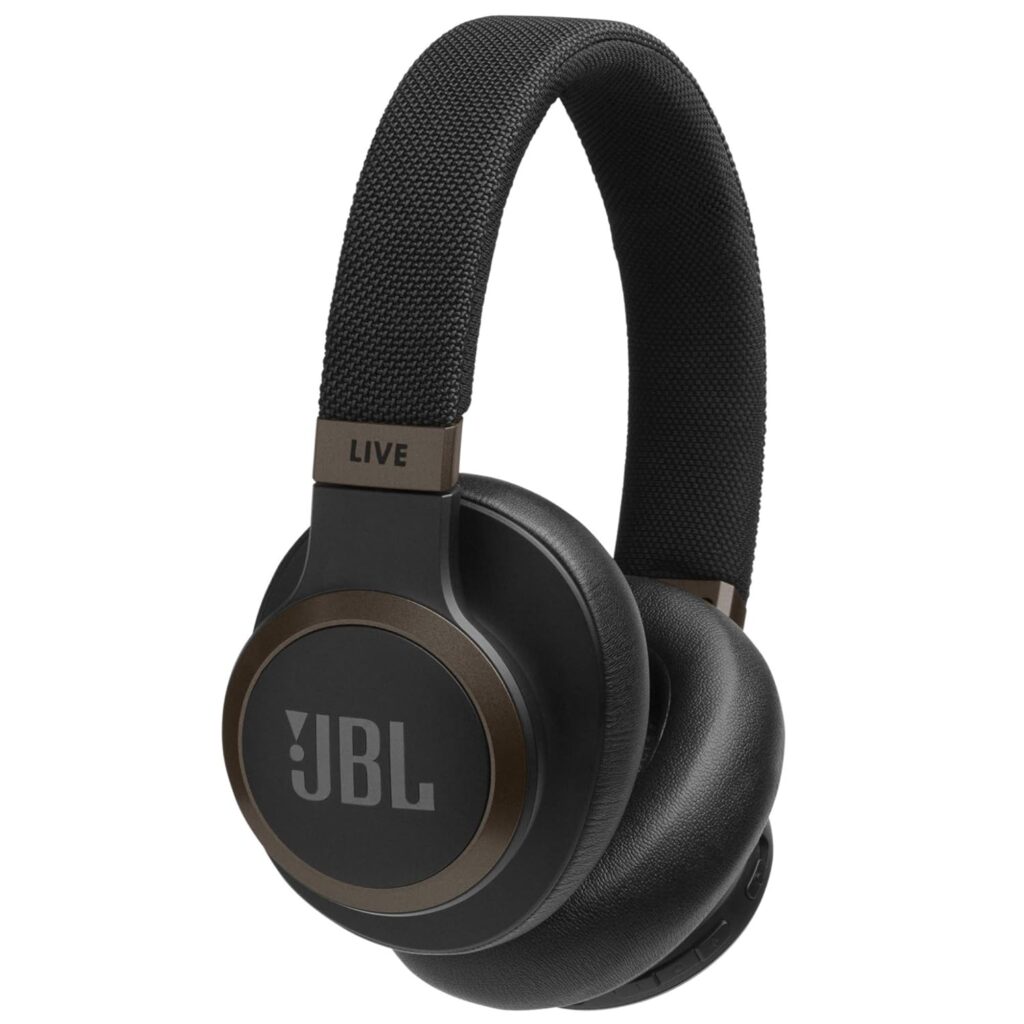 JBL Live 650BTNC, Over-Ear Active Noise Cancellation Headphones with Mic